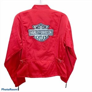 Harley-Davidson Red Motorcycle Jacket